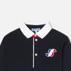 Boy long-sleeved polo