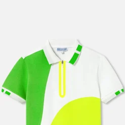 Boy polo in cotton piqué