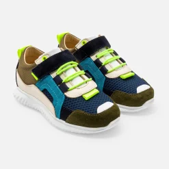 Boy running sneakers