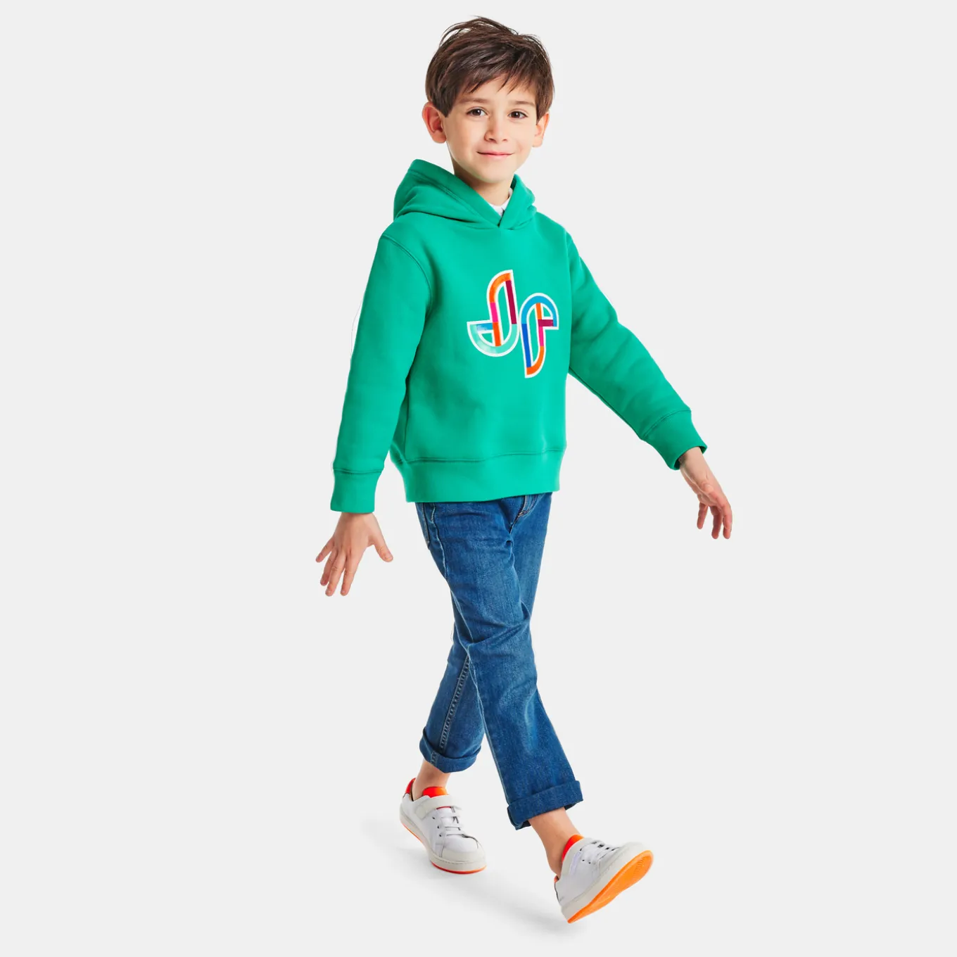 Boy straight jeans