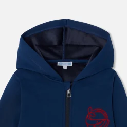 Boy zip-up sweatshirt