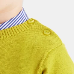 Fancy Intarsia baby boy sweater