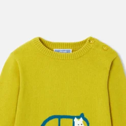 Fancy Intarsia baby boy sweater