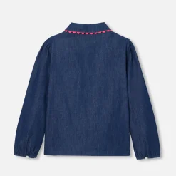 Girl denim blouse