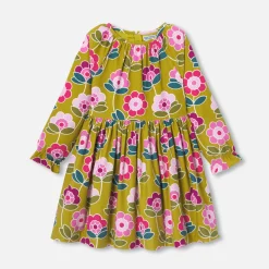 Girl dress in velvet milleraies