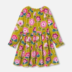 Girl dress in velvet milleraies