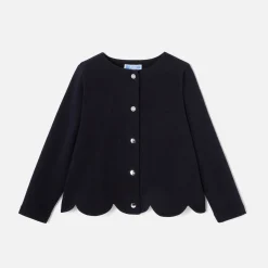 Girl fleece cardigan