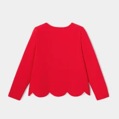Girl fleece cardigan