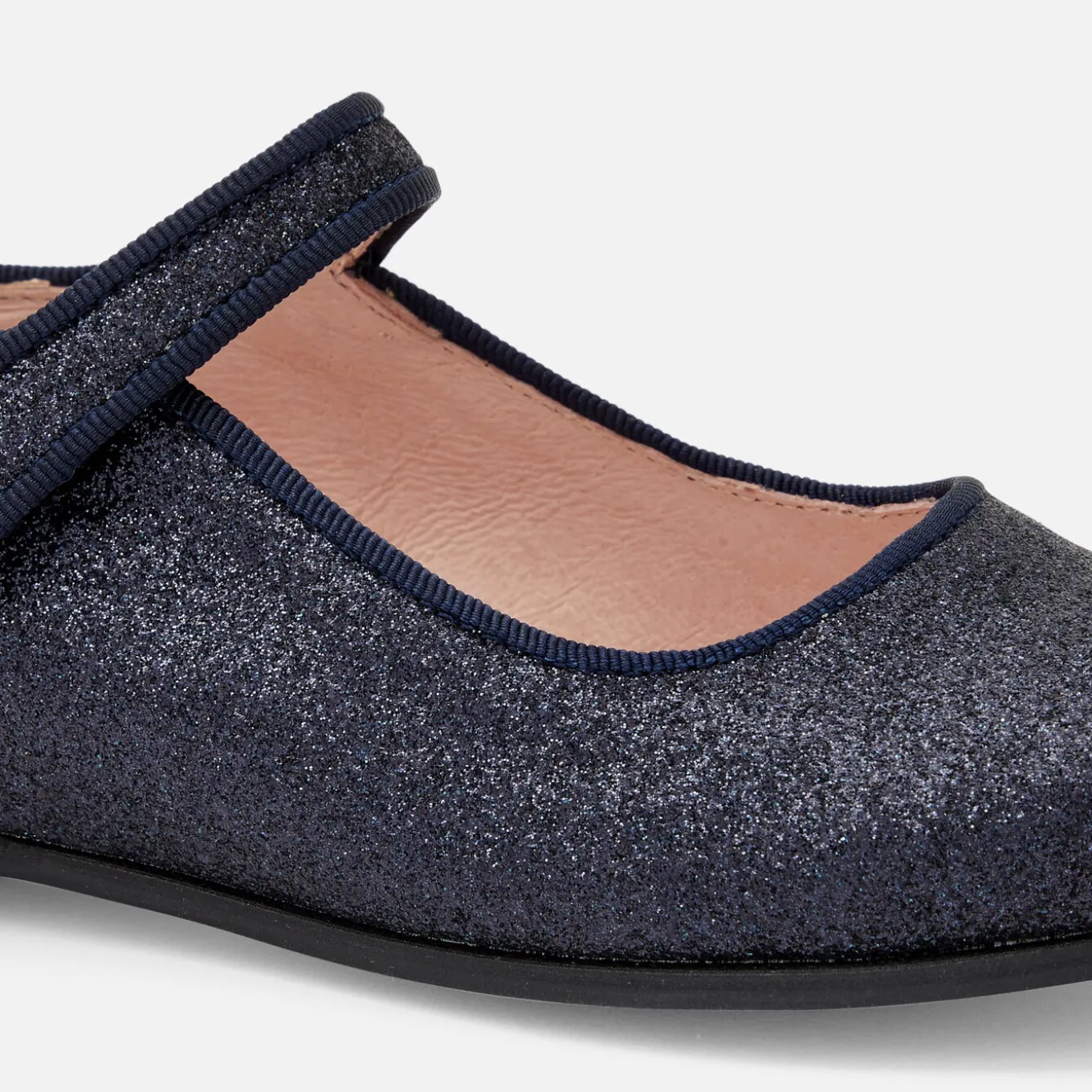 Girl glittery Mary Janes