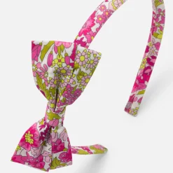 Girl headband in Liberty fabric