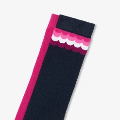 Girl pair of high socks