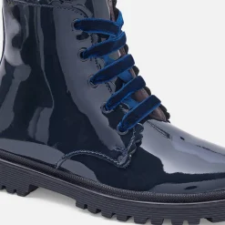 Girl patent leather boots