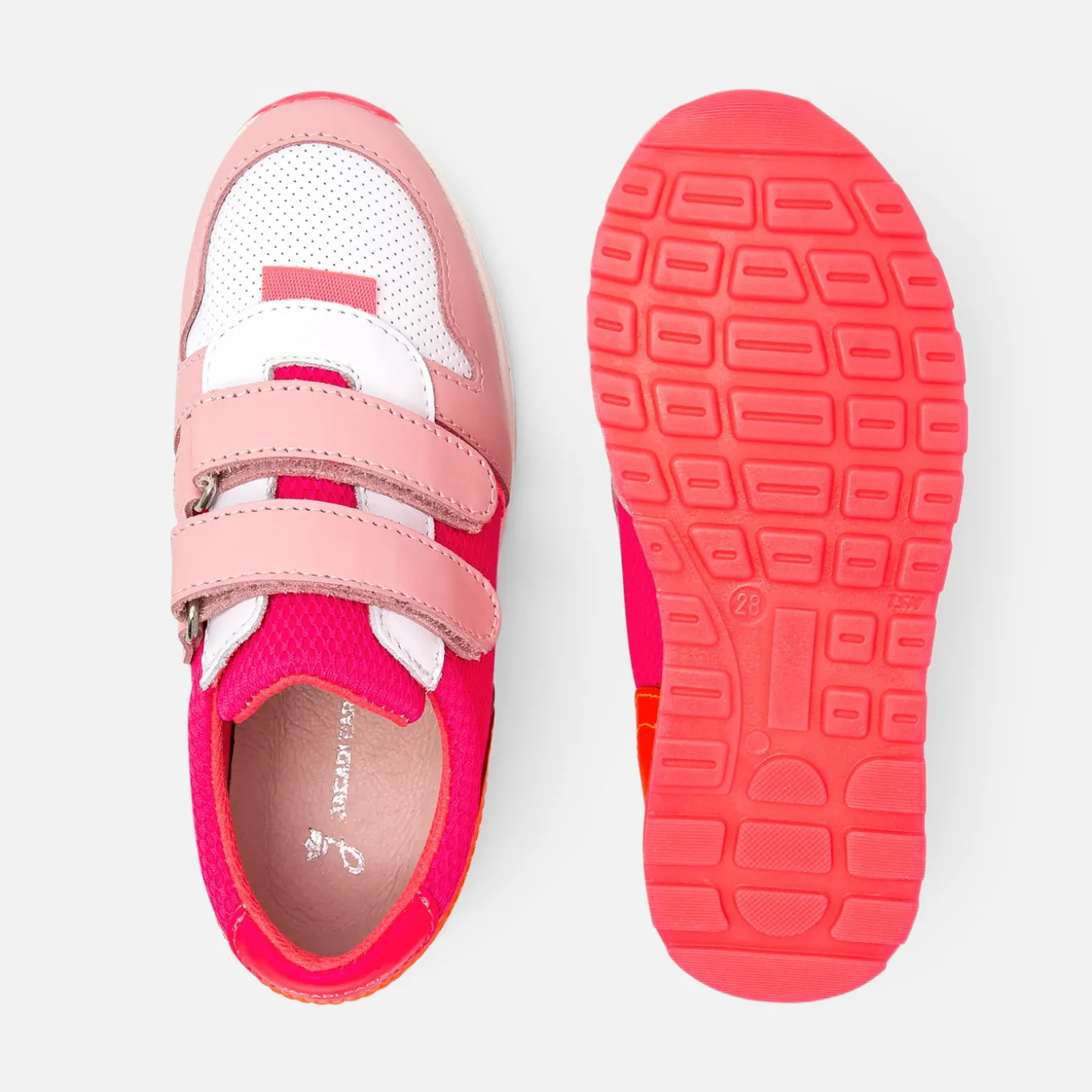 Girl running sneakers