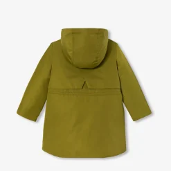 Girl sherpa-lined parka