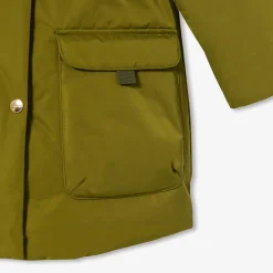 Girl sherpa-lined parka