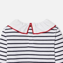 Girl striped T-shirt
