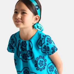 Girl taffeta dress