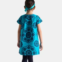 Girl taffeta dress