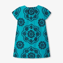 Girl taffeta dress