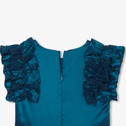 Girl taffeta dress
