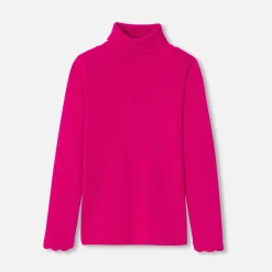 Girl turtleneck sweater