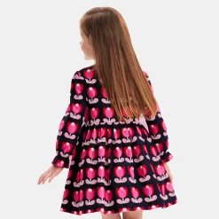 Girl velvet dress