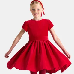 Girl velvet dress