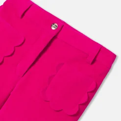 Girl wide-leg corduroy trousers
