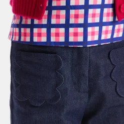 Girl wide-leg jeans