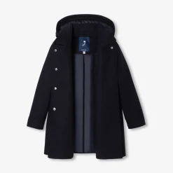 Girl wool coat